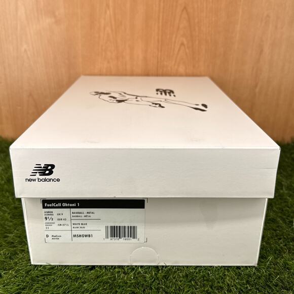 New Balance FuelCell Ohtani 1 White Royal Baseball Cleats MSHOWB1 Men\'s Size 9.5 main image 6